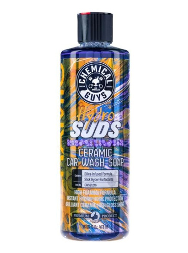 Chemical Guys Shampoo Ceramica Super Espuma Lavado Auto 