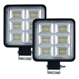 Tunelight Kit De 2 Faros Bicolor 36 Leds 144 Watts 12-24v