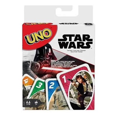 Juego Uno Star WarsMattel en español | MercadoLibre