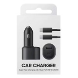 Cargador Carga Super Rápida Para Samsung Tipo C De Auto 45w