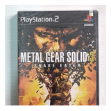 Metal Gear Solid 3 Snake Eater Ps2 - Sellado De Fábrica