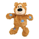 Brinquedo Kong Plush Wild Knots Bear Para Cães Médio/grande  Design De Urso Marrom Claro