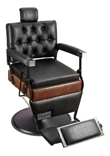 Cadeira De Barbeiro Reclinável Salão Premium Ótima Qualidade