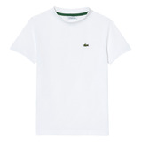 Playera Lacoste De Algodón Ecológico Unisex Para Niños