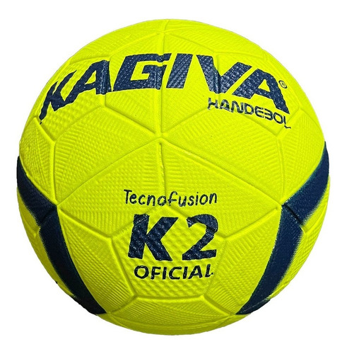 Pelota Handball Kagiva K2 Tecnofusion Amarillo Fluor Mujer