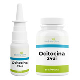 Kit 2 Ocitocina Spray Nasal 24ui + Cáp 24ui Leite Materno