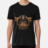 Remera Lobo Vikingo Algodon Premium