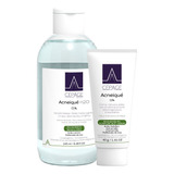 Combo Cepage Acneique Crema Gel + Acneique H20 Tratamiento Pieles Grasas Acneicas