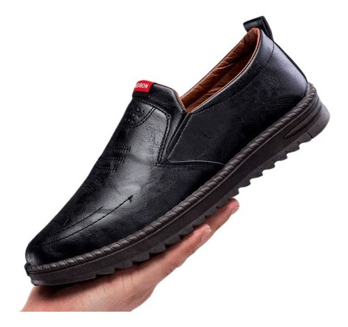 Cómodos Zapatos Oxford De Cuero De Suela Blanda Para Hombre