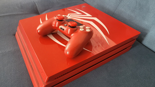 Ps4 Pro En Perfectas Condiciones + Control Spiderman