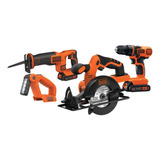 Black+decker 20v Max Kit Combinado De Herramientas Eléctrica