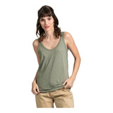 Musculosa Jersey Flamé Algodón Mujer Brooksfield Bm1017