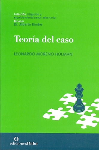 Teoria Del Caso, De Moreno Holman Leonardo. Serie N/a, Vol. Volumen Unico. Editorial Ediciones Didot, Tapa Blanda, Edición 1 En Español, 2012