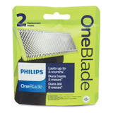 Repuesto De Cuchilla Oneblade Philips / One Blade X 2 Qp220