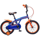 Bicicleta R16 Viking Ruedas Laterales 1v Azul Benotto