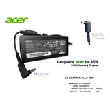 Cargador Acer 19v-2.37 De 45w | 3.3mmx1.1mm Original Y Nuevo