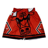 Short Básquetbol Bermuda Básquetbol Chicago Bulls Toros 