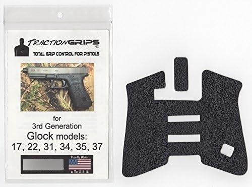 Tractiongrips Grip Overlay Decal Para Glock 17, 22, 31, 34, 