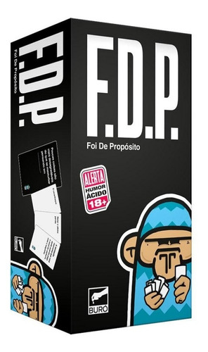 Fdp: Foi De Propósito - Board Game Buró - Em Português