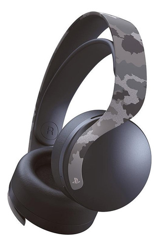 Headset Sem Fio Playstation Pulse 3d Gray Camouflage Ps5 Ps4