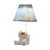 Lámpara De Mesa Niños, Diseño De Astronauta Dorado, ...