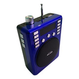 Megáfono Bocina Bluetooth Portátil Altavoz Radio Usb Bs-558