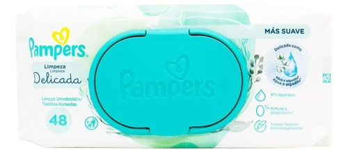 Pampers Toallitas Húmedas Limpieza Delicada Bebés 