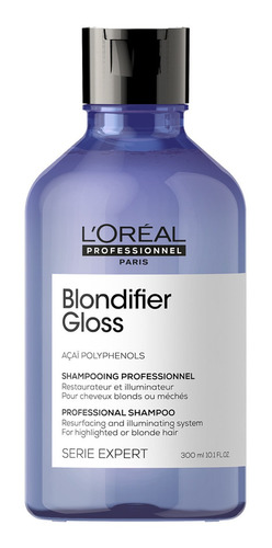 Shampoo L'oréal Profesional Blondifier Gloss Rubios 300ml