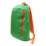 Mochila Para Running Trekking Ciclismo Super Liviana Color Verde Diseño De La Tela Liso