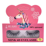Cílios Postiços Mink 6d Eyelashes Pink - Muhan