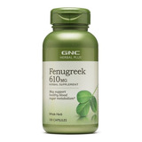 Gnc I Herbal Plus I Fenogreco I 610mg I 100 Capsules I Usa