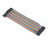 Cables Dupont Jumpers Para Protoboard 20cm 40piezas 