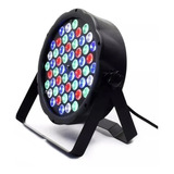 Luz Proton 54 Led Rgb Audio Dmx Salon Fiesta Tacho Par Dj