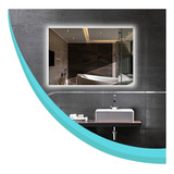 Lampara Luz Led Pared Espejo Baño 90 X70 Rectangular Moderno