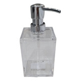 Dispenser Jabón Liquido Acrilico Cuadrado Transparente 