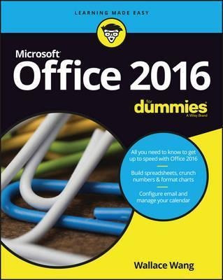 Office 2016 For Dummies Book - Wallace Wang