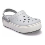 Crocs Crocband Platform Clog Light Grey