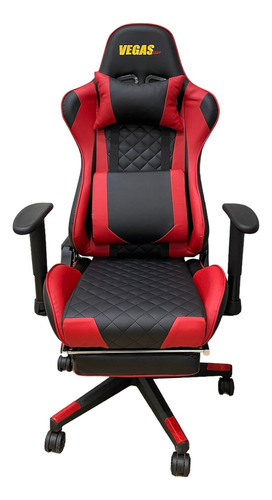  Cadeira Gamer Nexus Vegas Python3 Preto/vermelho - D361-rd