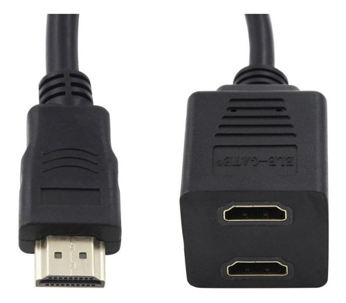 Cable Y Splitter Divisor Hdmi 1 Entrada A 2 Salidas Full Hd