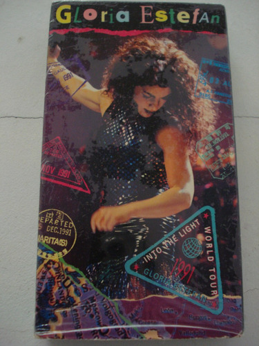 Gloria Estefan Into The Light World Tour Vhs Importado 1992