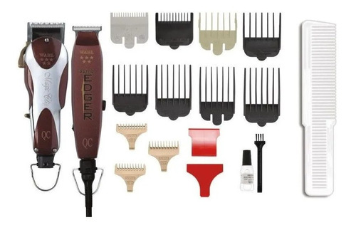 Combo Wahl Magic Clip Terminadora Razor Edger Profesional 5