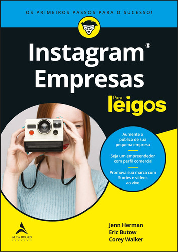 Instagram Para Empresas Para Leigos, De Herman, Jenn. Série Para Leigos Starling Alta Editora E Consultoria  Eireli, Capa Mole Em Português, 2020