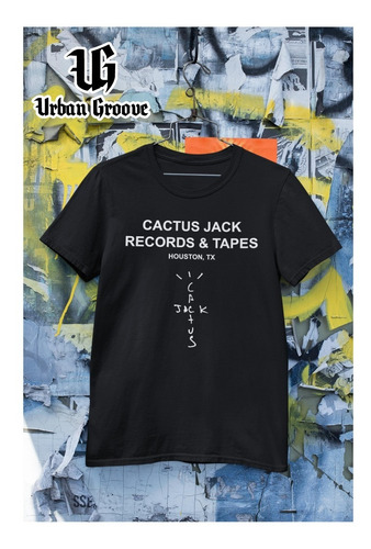 Playera Cactus Jack Travis Scott Records & Tapes Highest.