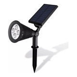 Reflector Led Estaca Solar Fotocelula Sensor Para Jardin 8hs