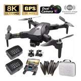 Drone Con Cámara Profesional  8k A Control Remoto Gps 5ghz