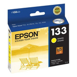 Tinta Original Epson 133 Yellow T25 Tx123 Tx125 T133
