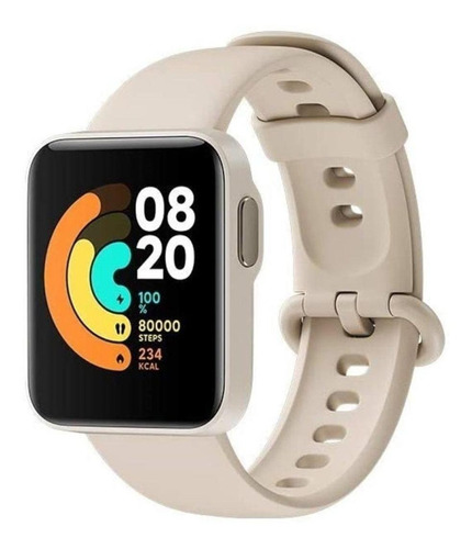 Xiaomi Mi Watch Lite 1.4  Caja  Ivory, Malla  Ivory De  Tpu Redmiwt02