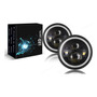 7-inch Redondo Faro Viene Con Bombillas 6000k Led H4 9003