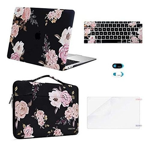 Funda Plástica Para Macbook Air 13  Con Accesorios.