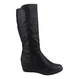 Bota Chalada Mujer Tanda-5 Negro Casual